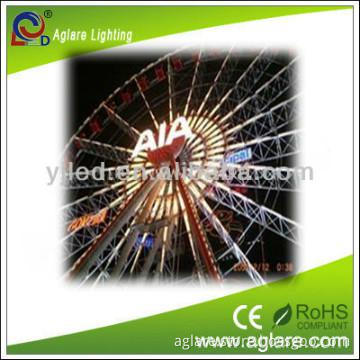 Cabochon funfair led carnival lights E10 AC12V/24V/60V